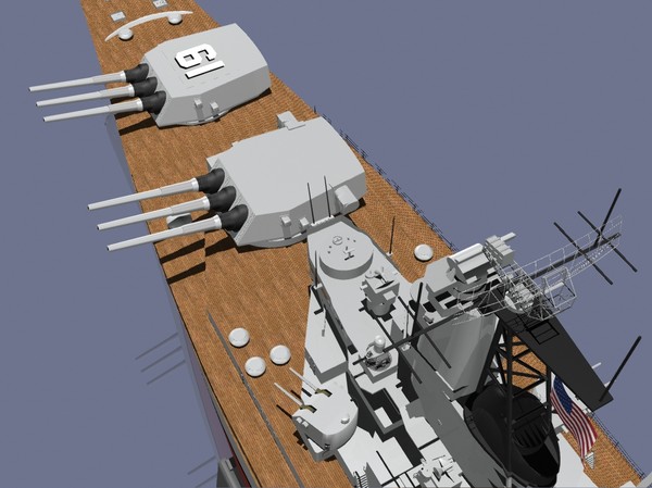 maya iowa battleships - USS Iowa Battleship by jhthomas512