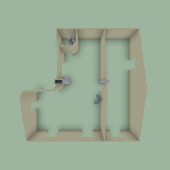 obj basic base - Basic House Model... by robstranges
