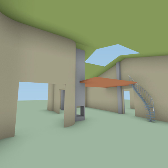 obj basic base - Basic House Model... by robstranges