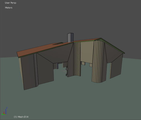 obj basic base - Basic House Model... by robstranges