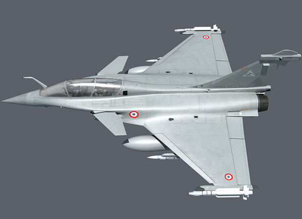 rafale french fighter aircraft 3d model - Rafale --- French fighter by earth art