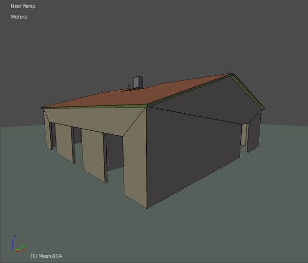 obj basic base - Basic House Model... by robstranges