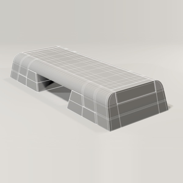 reebok step - rbk 3d model - RBK Step... by PolyTron