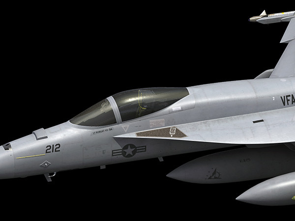 cvn-68 nimitz 3d max - Nimitz & F18E by earth art
