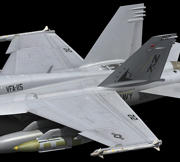 cvn-68 nimitz 3d max - Nimitz & F18E by earth art