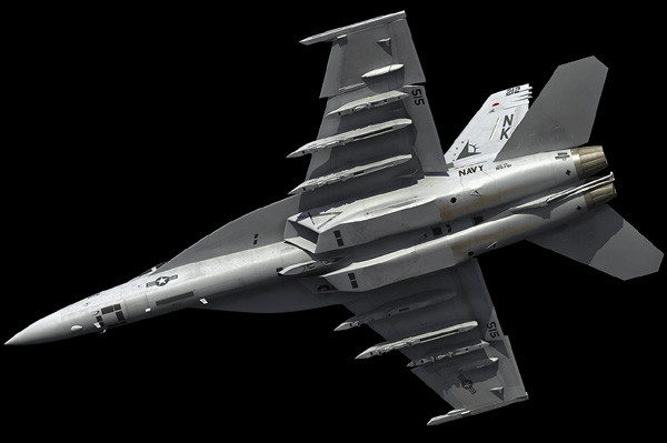 cvn-68 nimitz 3d max - Nimitz & F18E by earth art