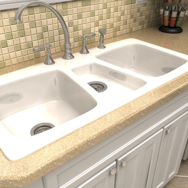 3d max kitchen scene - Full Kitchen Scene 2... by monkeyodoom