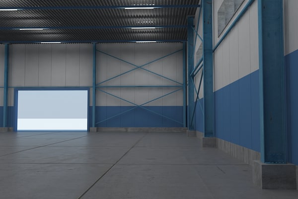 3d warehouse interiors - Warehouse with interior... by Branoa