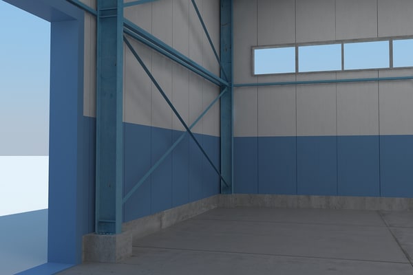 3d warehouse interiors - Warehouse with interior... by Branoa