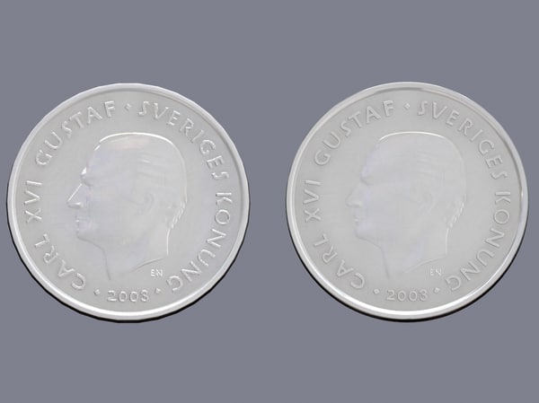 swedish crown coin 3d max - Swedish crown coin... by aristarch