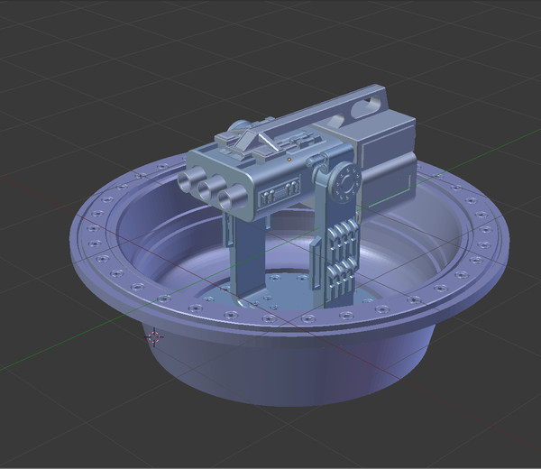 missile launcher 3d model - Missile Launcher by old_det