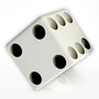 3d model playing dice 1