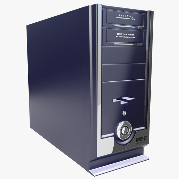 free computer case mec 3d model - Computer Case Mec by PROmax_