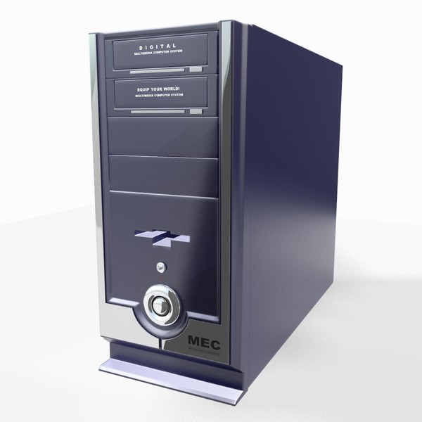 free computer case mec 3d model - Computer Case Mec by PROmax_