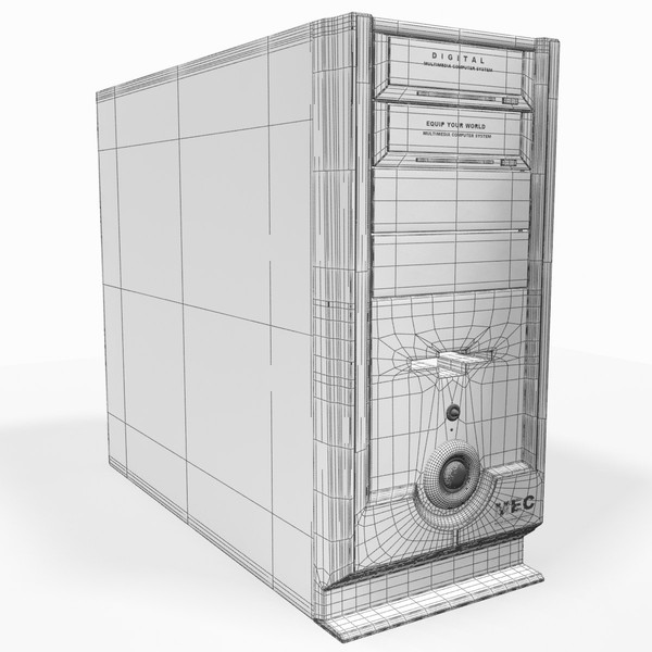 free computer case mec 3d model - Computer Case Mec by PROmax_