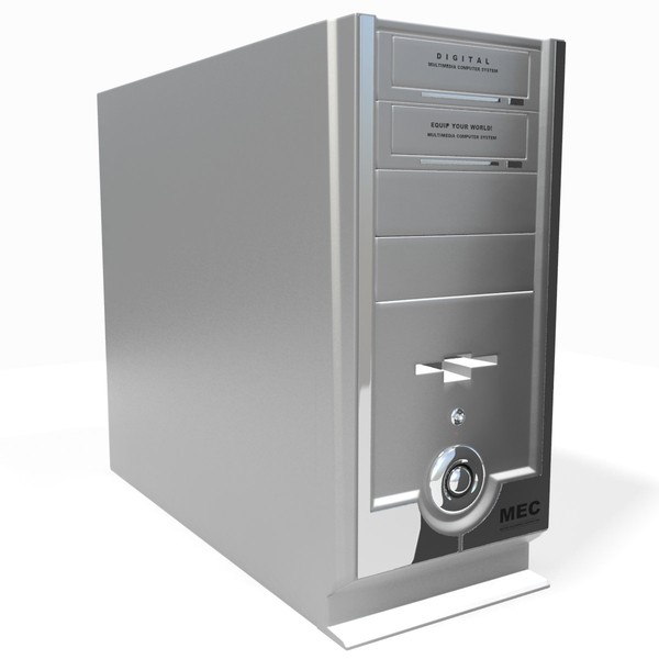 free computer case mec 3d model - Computer Case Mec by PROmax_