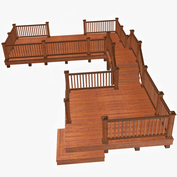 3d double deck bridge - Double Deck by chaosfractal