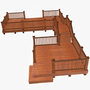 3d double deck bridge