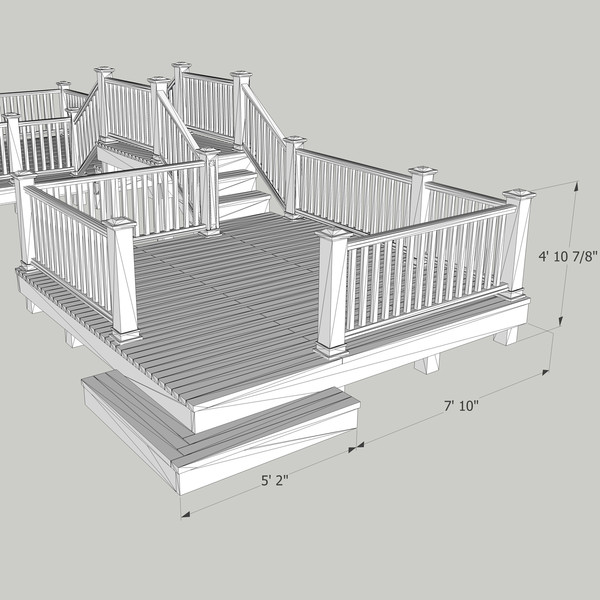 3d double deck bridge - Double Deck by chaosfractal