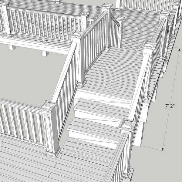 3d double deck bridge - Double Deck by chaosfractal