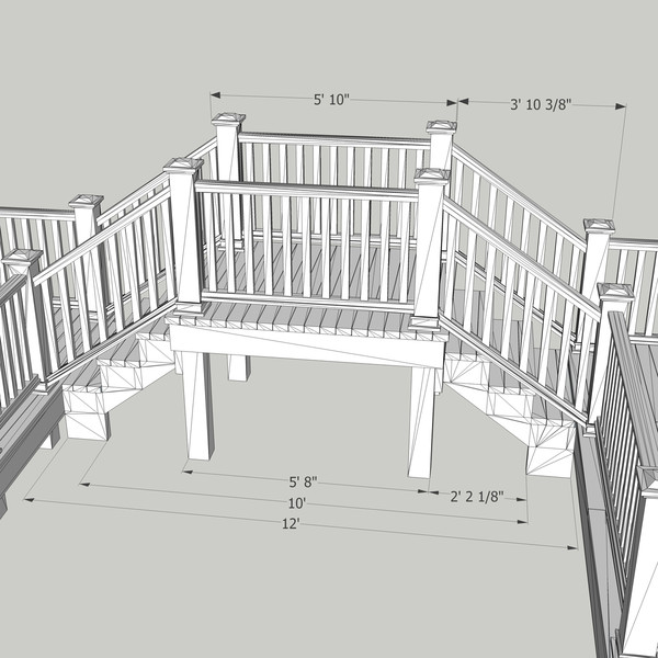 3d double deck bridge - Double Deck by chaosfractal