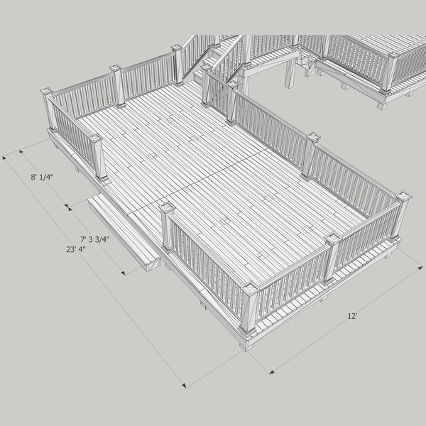 3d double deck bridge - Double Deck by chaosfractal