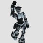 3d model robot rigged