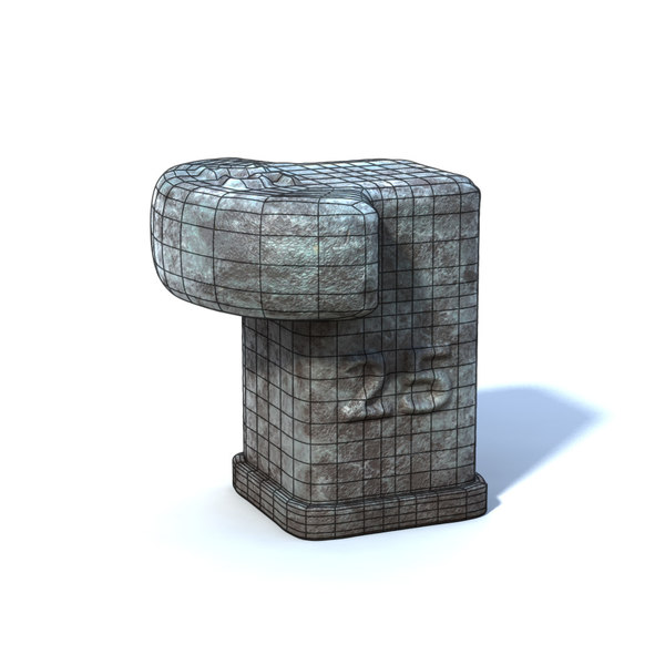 3d model bollard - Bollard 9... by robertdewit