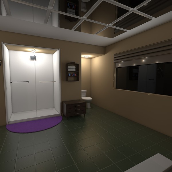 modern elegant bathroom interior c4d - Elegant Bathroom... by KeremGogus