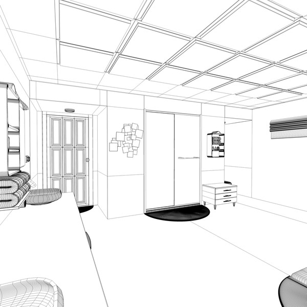 modern elegant bathroom interior c4d - Elegant Bathroom... by KeremGogus