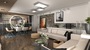 scene modern living 3d max