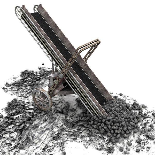 3d machine coal model - Coal Loader Machine... by Litarvan
