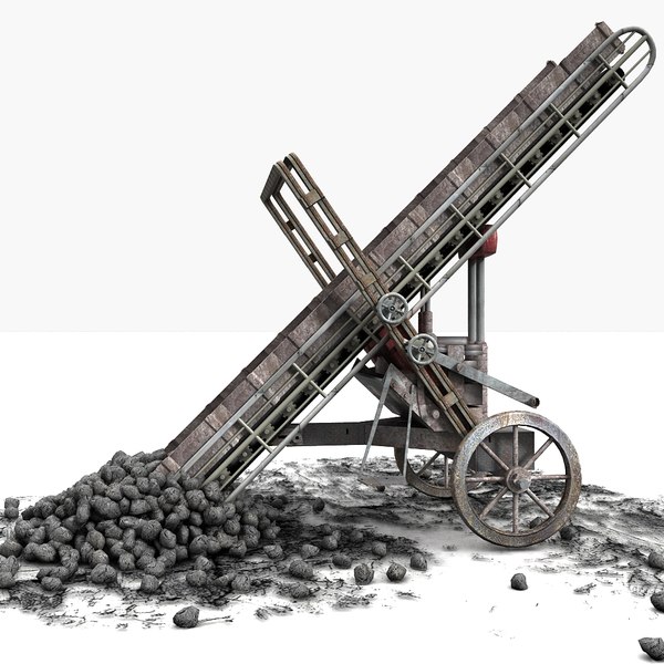 3d machine coal model - Coal Loader Machine... by Litarvan