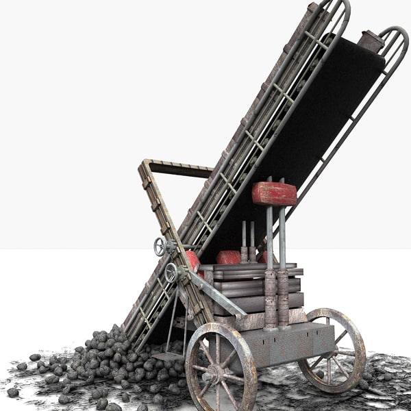 3d machine coal model - Coal Loader Machine... by Litarvan