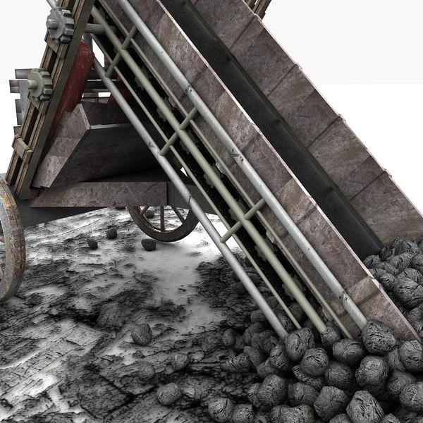 3d machine coal model - Coal Loader Machine... by Litarvan