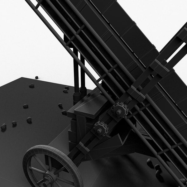 3d machine coal model - Coal Loader Machine... by Litarvan