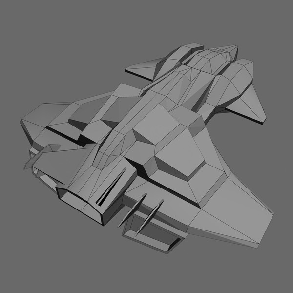 5 space frigates 3d max - 5_Space_Frigates... by Angryfly