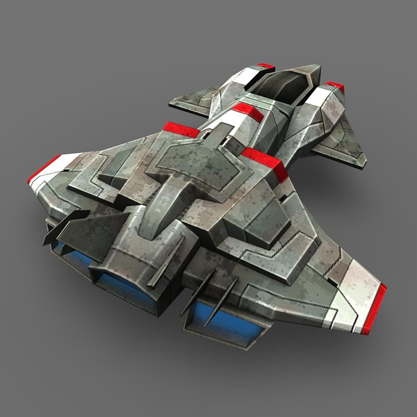 ready games real-time 3d max - Space_Frigate_2... by Angryfly