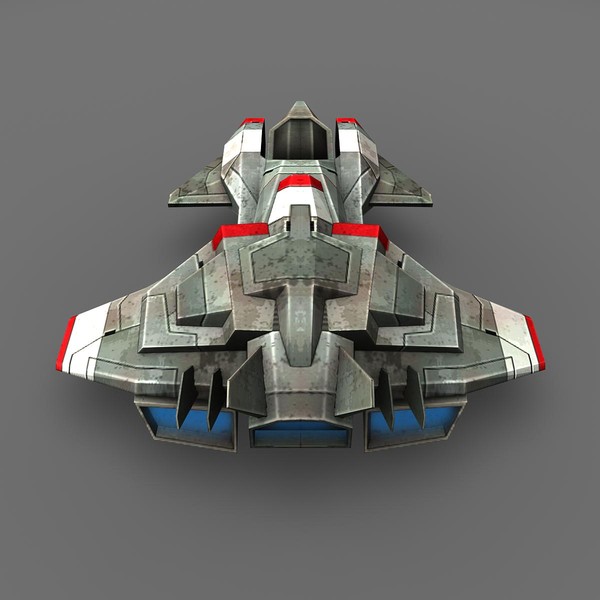 ready games real-time 3d max - Space_Frigate_2... by Angryfly