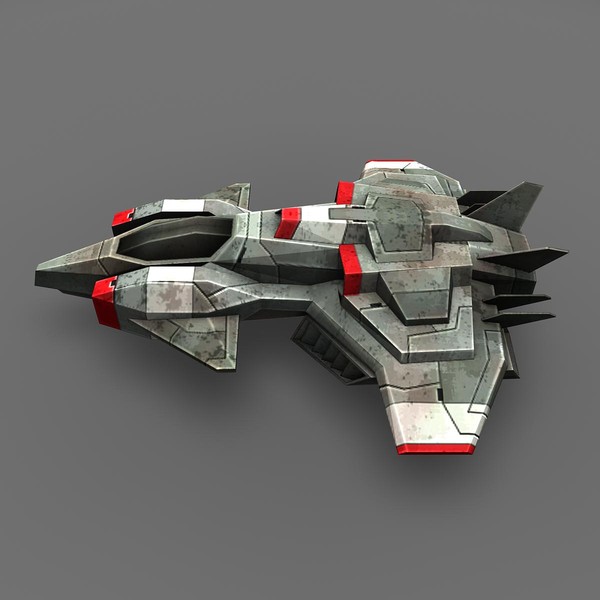 ready games real-time 3d max - Space_Frigate_2... by Angryfly