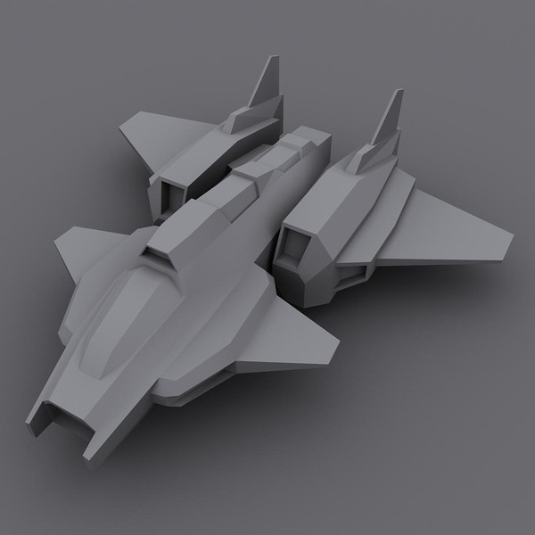 5 space frigates 3d max - 5_Space_Frigates... by Angryfly