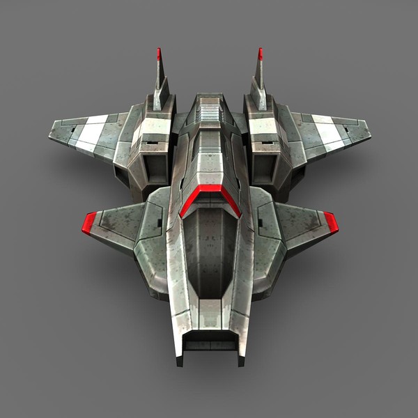 5 space frigates 3d max - 5_Space_Frigates... by Angryfly