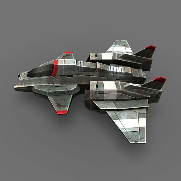 5 space frigates 3d max - 5_Space_Frigates... by Angryfly