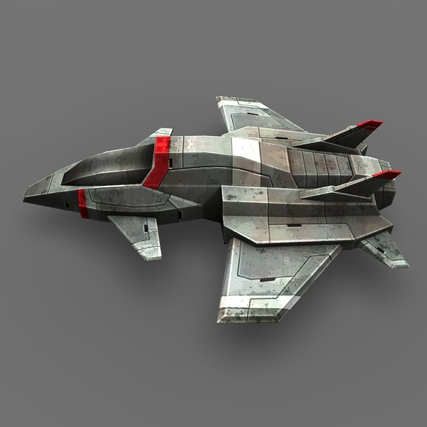 5 space frigates 3d max - 5_Space_Frigates... by Angryfly