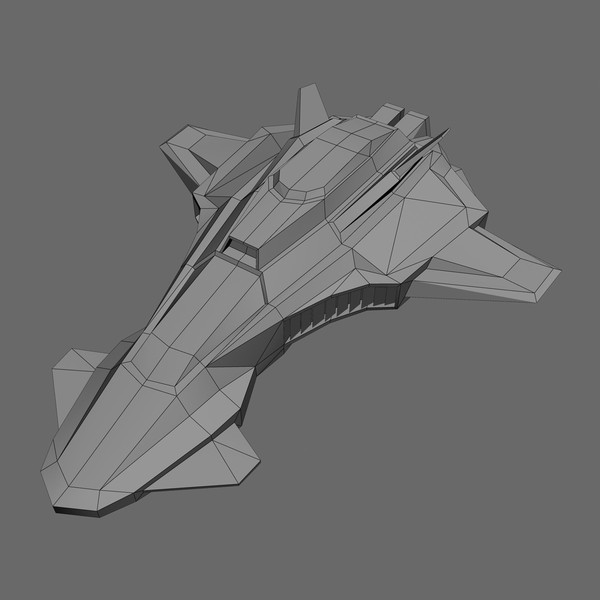 5 space frigates 3d max - 5_Space_Frigates... by Angryfly