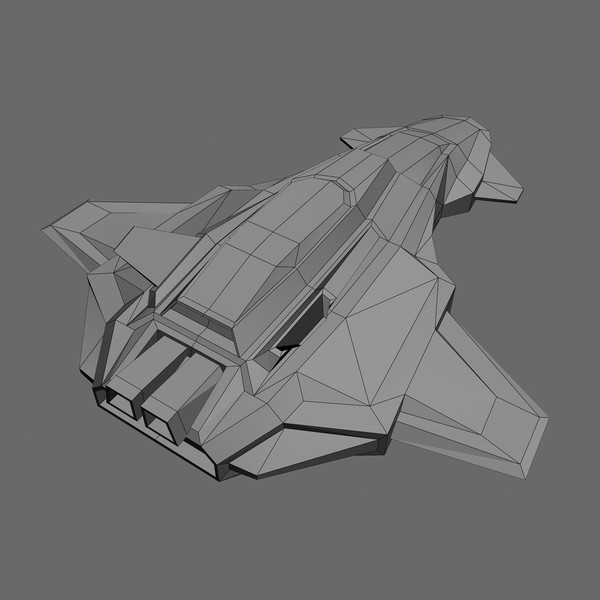 5 space frigates 3d max - 5_Space_Frigates... by Angryfly