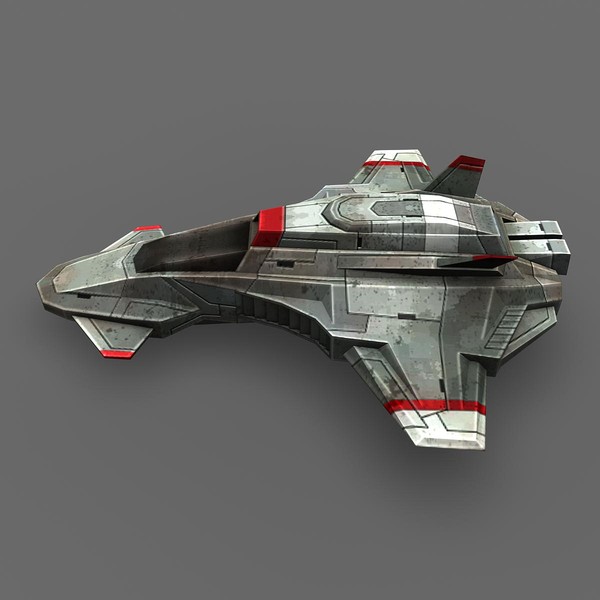 5 space frigates 3d max - 5_Space_Frigates... by Angryfly