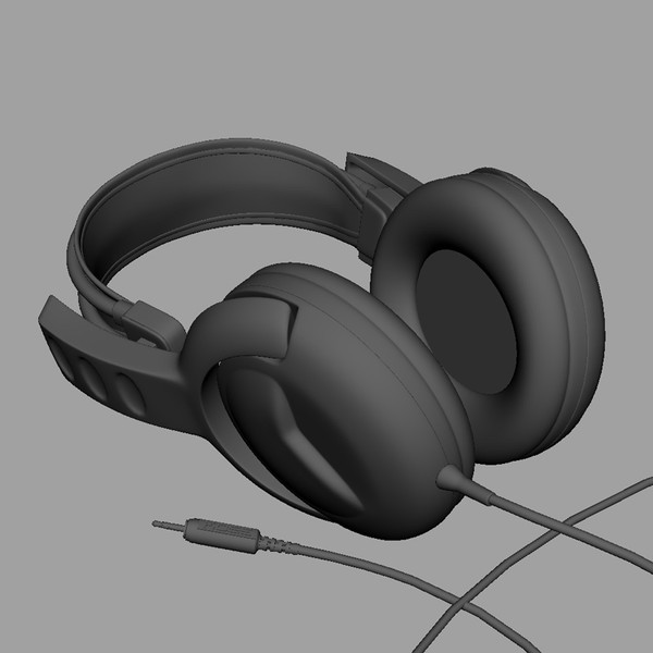 koss headset obj - Headset Koss... by henningb