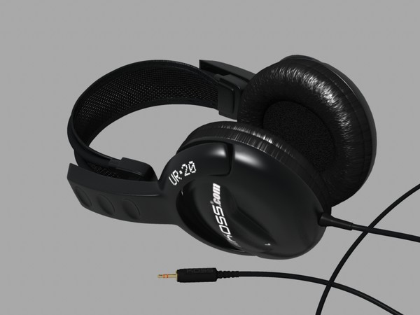 koss headset obj - Headset Koss... by henningb
