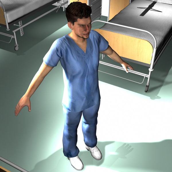 male medical staff ma - Medical Staff Male 35... by MasonMotion